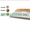 Electric underfloor heating aluminum underfloor heating mat 80 watts/m² 1.0-15.0 m² under a warm cover