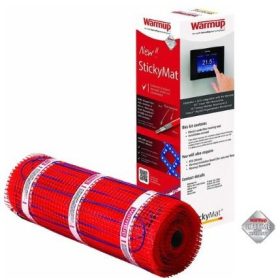   Extra vékony öntapadós fűtőszőnyeg elektromos padlófűtéshez 150W/m² 1,0 - 15,0 m²