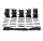 Electric outdoor heating mat garage exit parking lot patio sidewalk road heating 300 watts/m² 1.0-10.0 m²