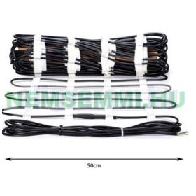   Elektromos kültéri fűtőszőnyeg aszfalt alá is garázslejáró parkoló terasz járda út fűtés 300 watt/m² 2,0-10,0 m²