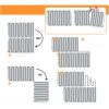 Elektromos padlófűtés hidegburkolat alá 150W/m² 3,3 m²