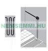 Electric floor heating black heating mat 200 watts/m² 1-14 m² can be used indoors and outdoors