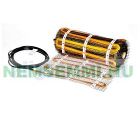   Elektromos padlófűtés lapos fűtőkábellel szerelt öntapadó üvegszálas hálós fűtésszőnyeg 150 watt/m² 1,0-10,0 m²