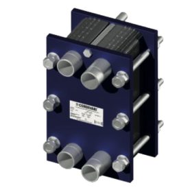   Szerelt moduláris lemezes hőcserélő 67 lemezes PHC 2030 - DN32 csatlakozás EPDM tömítés