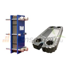   Szerelt moduláris lemezes hőcserélő 35 lemezes PHC 2030 - DN32 csatlakozás NBR tömítés