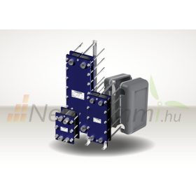   Szerelt moduláris lemezes hőcserélő 9 lemezes PHC 2045 - DN32 csatlakozás NBR tömítés