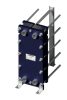 Assembled modular plate heat exchanger 23 plates PHC 3080 - DN50 connection NBR seal