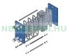 Assembled modular plate heat exchanger 35 plates PHC 3080 - DN50 connection NBR seal