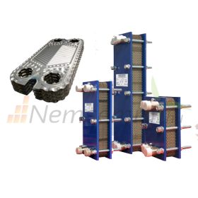   Szerelt moduláris lemezes hőcserélő 23 lemezes PHC 4060 - DN65 csatlakozás NBR tömítés