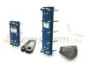 Assembled modular plate heat exchanger 23 plates PHC 4060 - DN65 connection NBR seal