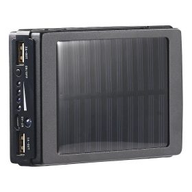   Napelemes powerbank 11000 mAh beépített lámpával 20 LED, 240 lm