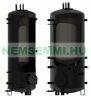 Buffer tank 500 liters - 140 liter internal tank inside - buffer storage without heat exchanger for storing heating hot water and making domestic hot water