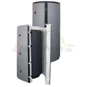 750 literes puffer-tarolo-tartaly a tartalyban hőcserélő nélkül 100 literes HMV tartály beépítve