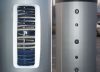 Drazice ND Puffer tartály 1 inox és 2 acél hőcserélővel 800 literes tartály hőszigetelt. 