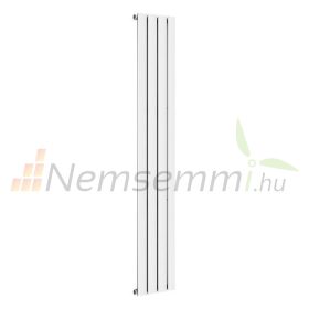   Design radiátor 1800x300x58 mm 755W egysoros fehér panel radiátor, fürdőszoba radiátor 