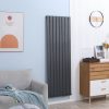 Modern design radiator 180x60 cm wall heater special elongated and narrowed, stylish appearance