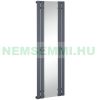 Modern design radiátor tükörrel 180x60 cm fali fűtőtest különleges hosszított és keskenyített