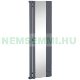   Modern design radiátor tükörrel 180x60 cm fali fűtőtest különleges hosszított és keskenyített, stílusos megjelenés