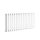 Design radiator 450x832x58 mm single row white panel radiator, bathroom radiator 