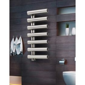   Rozsdamentes acél design radiátor - Radox Aramis 800x500 mm törölközőszárító fűtőtest