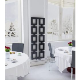   Színes design radiátor - Radox Arena 650x580 mm antracit fűtőtest