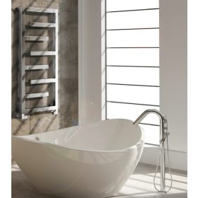   Króm design radiátor - Radox Aztec 915x600 mm krómozott törölközőszárító fűtőtest törölközőmelegítő