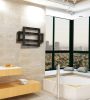 Színes design radiátor - Radox Combi 600x900 mm fekete fűtőtest