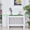 Radiator cover radiator cover, cabinet grid 112x19x81 cm
