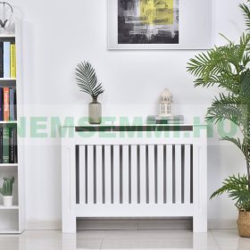   Radiátor elé takaró burkolat radiátorburkolat, szekrény rács 112x19x81 cm