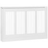Radiator cover 120x18x84 cm radiator cover white radiator cover, grid, radiator cover