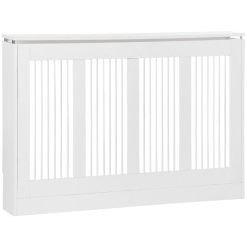 Radiator cover 120x18x84 cm radiator cover white radiator cover, grid, radiator cover