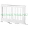Radiator cover 120x18x84 cm radiator cover white radiator cover, grid, radiator cover