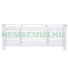 Radiator cover 145-209x20x82 cm radiator cover white radiator cover, grid, radiator cover