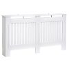 Radiator cover radiator cover, striped 152x19x81 cm