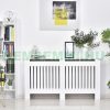 Radiator cover radiator cover, striped 152x19x81 cm