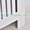 Radiator cover radiator cover, striped 152x19x81 cm