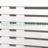 Cover in front of radiator extendable radiator cover, horizontally striped 140-202x19x82.5 cm