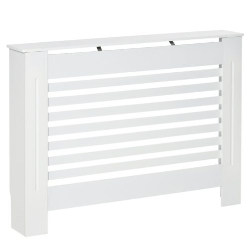 Radiator cover 112x19x81 cm radiator cover white radiator cover, grid, radiator cover
