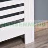 Radiator cover 112x19x81 cm radiator cover white radiator cover, grid, radiator cover