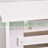 Radiator cover 112x19x81 cm radiator cover white radiator cover, grid, radiator cover
