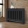 Radiator cover 112x19x82 cm radiator cover anthracite striped radiator cover, radiator cover