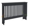 Radiator cover 112x19x82 cm radiator cover anthracite striped radiator cover, radiator cover