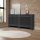 Radiator cover 152x19x82 cm radiator cover anthracite striped radiator cover, radiator cover