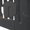 Radiator cover 152x19x82 cm radiator cover anthracite striped radiator cover, radiator cover