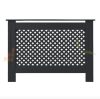 Radiator cover 112x19x82 cm radiator cover anthracite pattern radiator cover, radiator cover