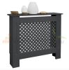 Radiator cover 78x19x82 cm radiator cover anthracite pattern radiator cover, radiator cover