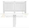 Radiator cover 152x19x82 cm radiator cover white striped radiator cover, radiator cover