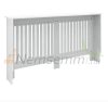 Radiator cover 152x19x82 cm radiator cover white striped radiator cover, radiator cover