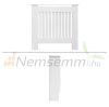 Radiator cover 78x19x82 cm radiator cover white striped radiator cover, radiator cover