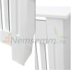 Radiator cover 78x19x82 cm radiator cover white striped radiator cover, radiator cover